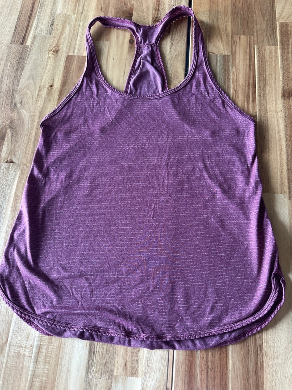 lululemon athletica Plum Racerback Tank Top